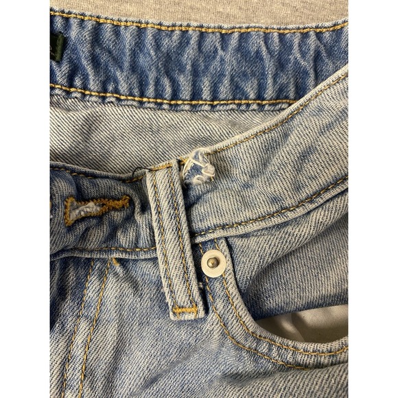 Comfy Hipster Low Rise Baggy Denim Light Wash Size Jeans Size 2R - Picture 10 of 11